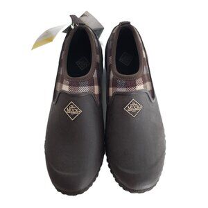 Muck Boot Company Women's Muckster II Low Slip-On Waterproof Shoe Brown Size 6